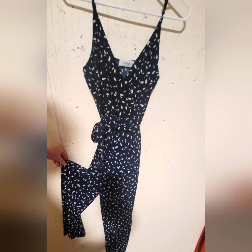 Navy Blue Romper